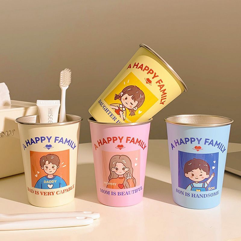 Decorated toothbrush holder LoungeYard — product view 2