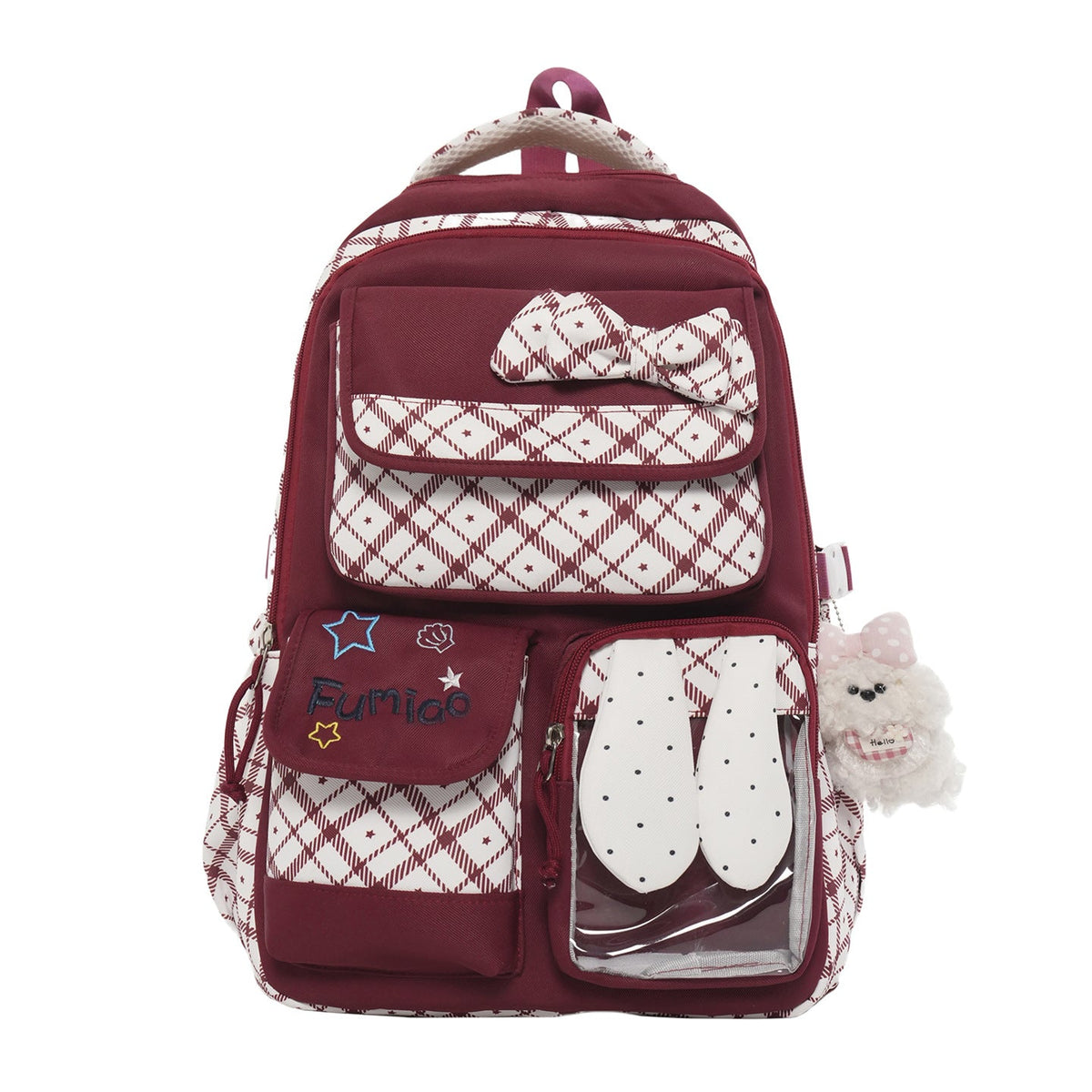 Playful Bunny Ear Backpack LoungeYard — product view 5