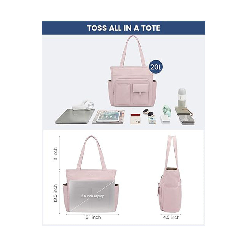 Practical carry bag with numerous compartments LoungeYard — product view 2