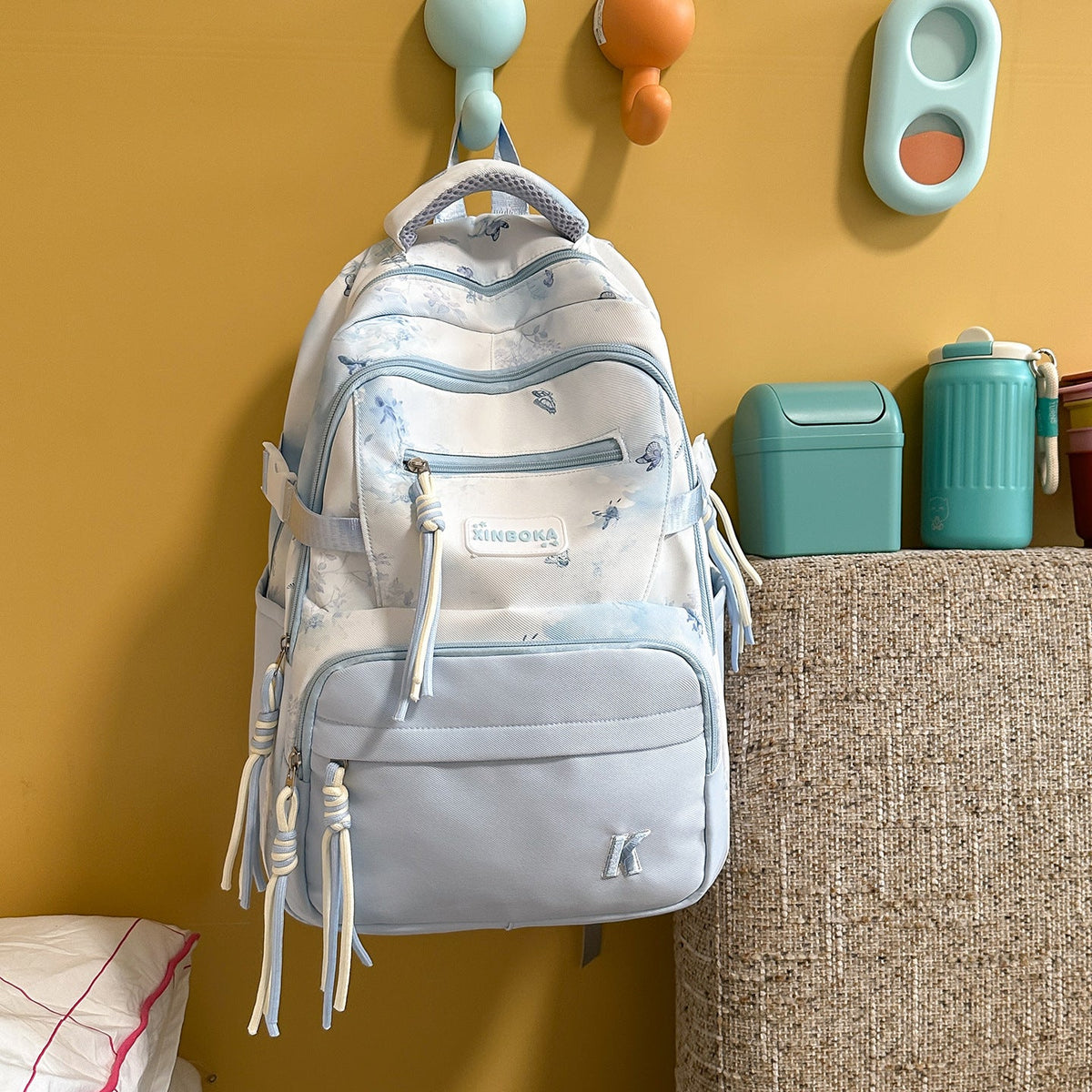 Multifunctional Cute Animal-Embellished Backpack LoungeYard — product view 6