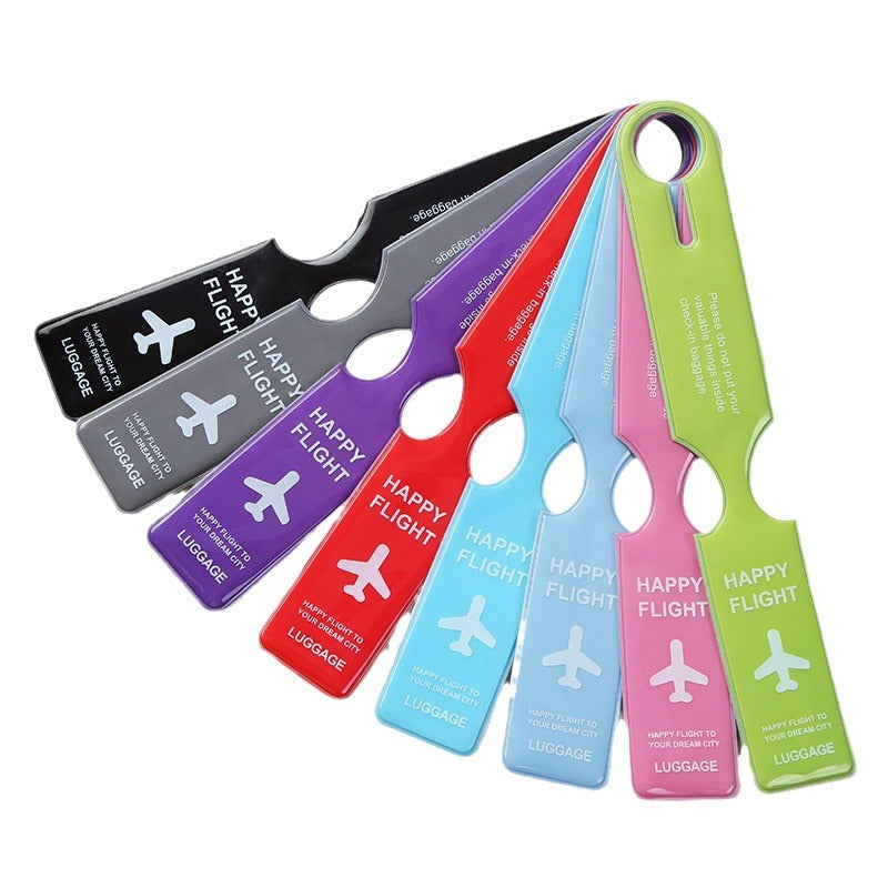 reflective PVC luggage handle wrap tag with secure snap closure LoungeYard — product view 1