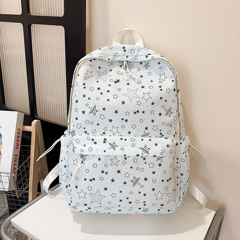 Star-Patterned Casual Daypack — product view 4