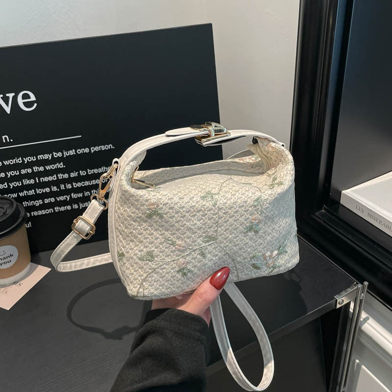Embroidered Floral Mini Handbag LoungeYard — product view 4