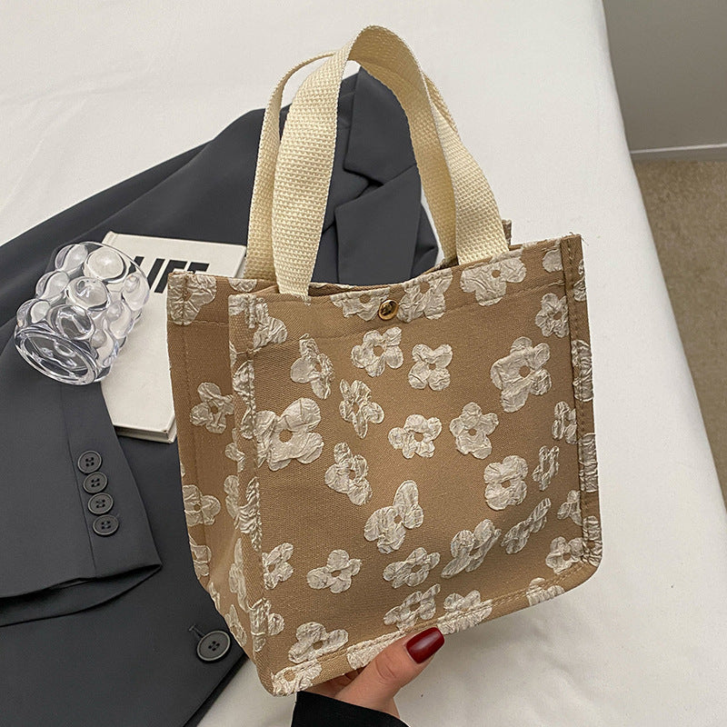 Floral Print Mini Tote Bag — product view 6