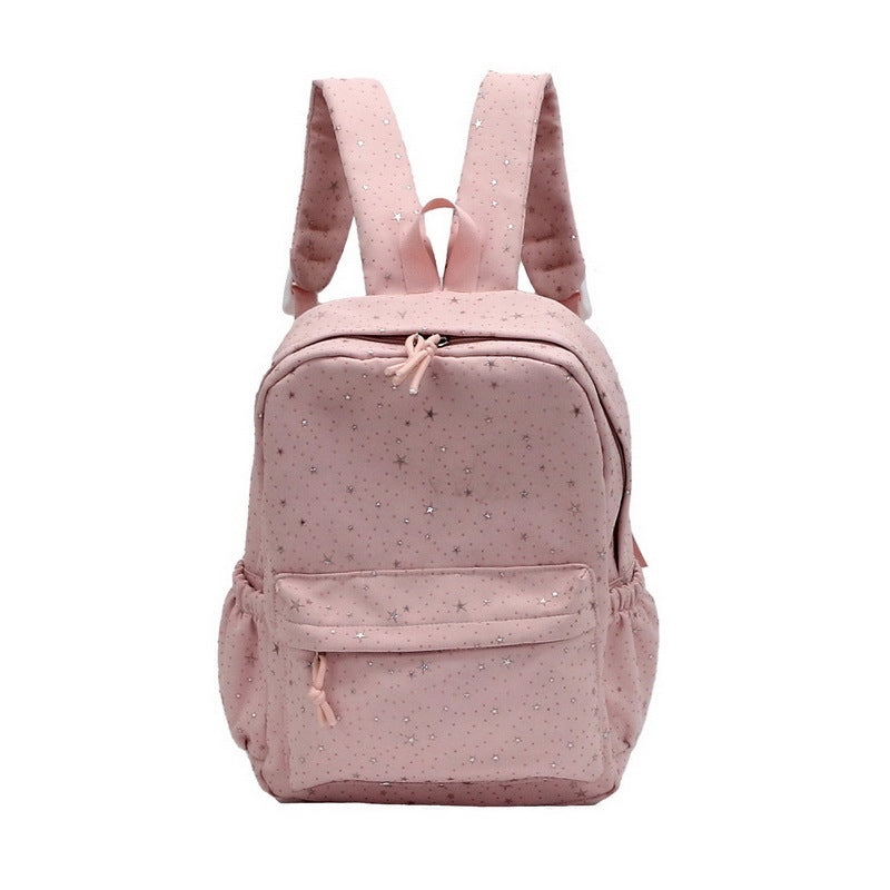 Star-Patterned Academic Backpack LoungeYard — product view 4