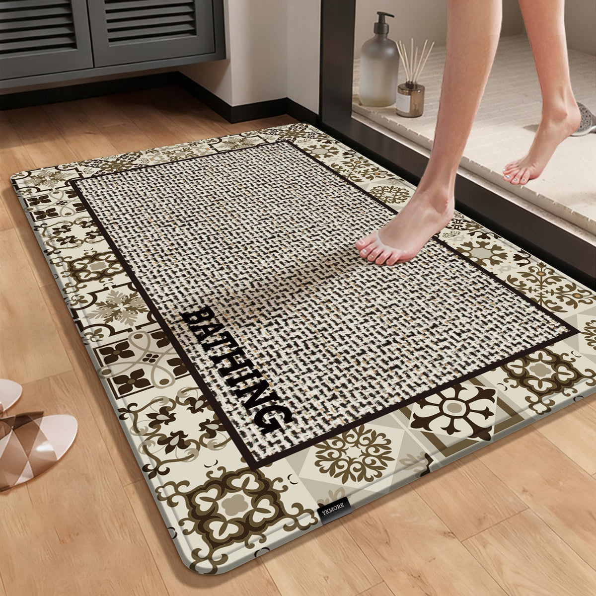 Non-Slip Absorbent Bath Mat — product view 3