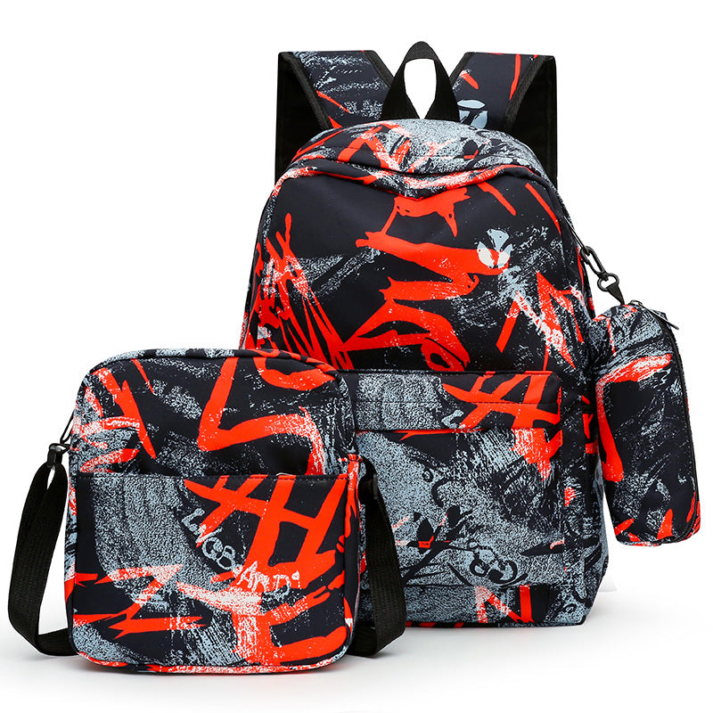 Trendier Urban Backpack with Matching Shoulder Bag LoungeYard — product view 4