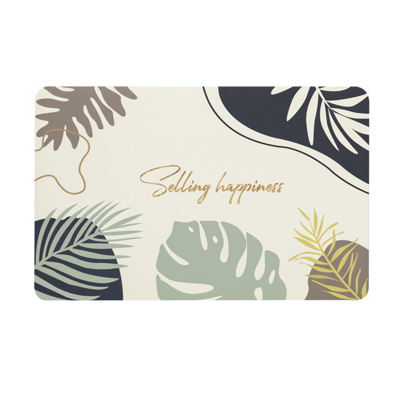 Tropical-Inspired Soft Bath Mat — product view 3