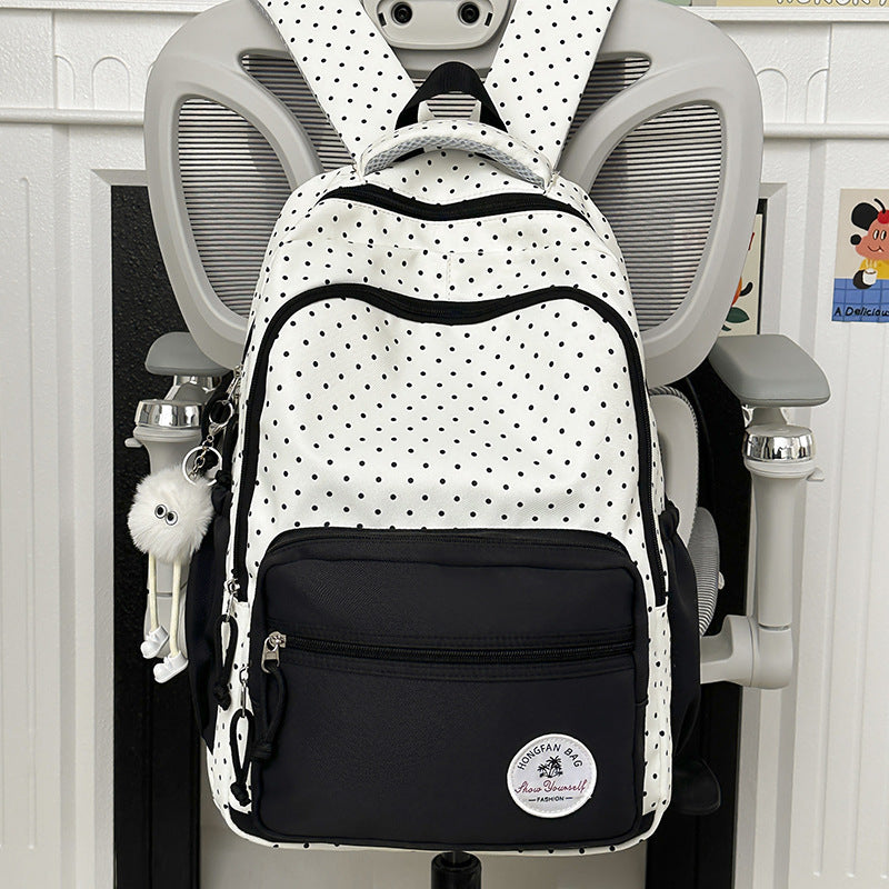 Multifunctional Polka Dot Backpack — product view 3