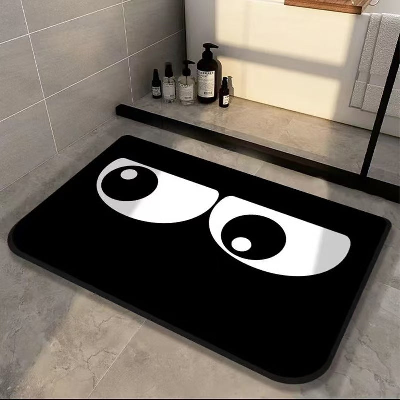 Playful Eye-Theme Bath Mat — product view 4