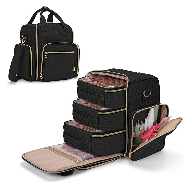 Cosmetic transport bag with organizer compartments LoungeYard — product view 6