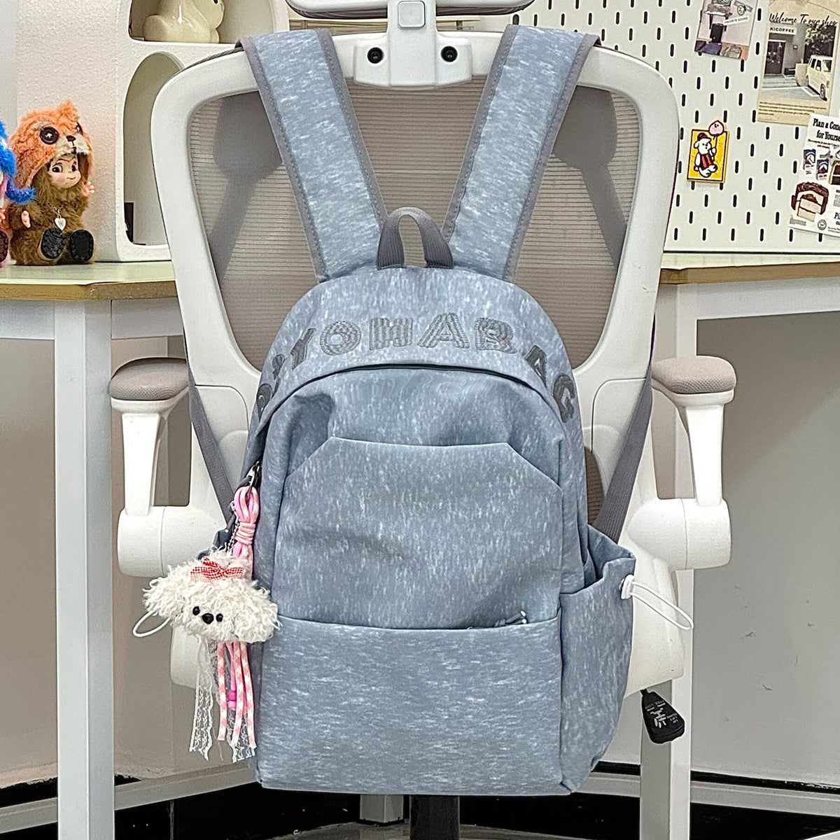 Cute Plush Cartoon Backpack LoungeYard — product view 6