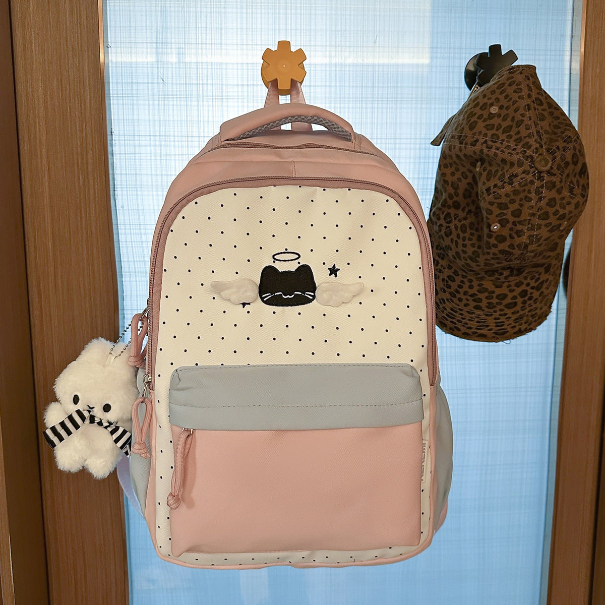 Cute Cartoon Character Backpack LoungeYard — product view 6