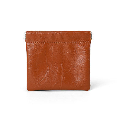 Textured Leather Pouch — product view 7