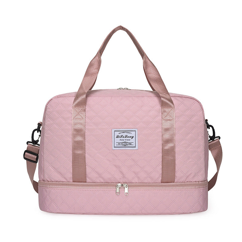 Quilted Multi-Compartment Travel Tote — product view 3