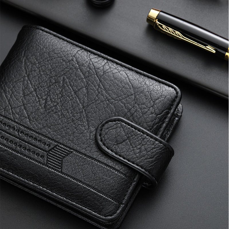Classic Leather Billfold Wallet LoungeYard — product view 3