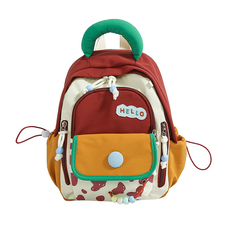 Children's Colorful Character-Themed Backpack LoungeYard — product view 3