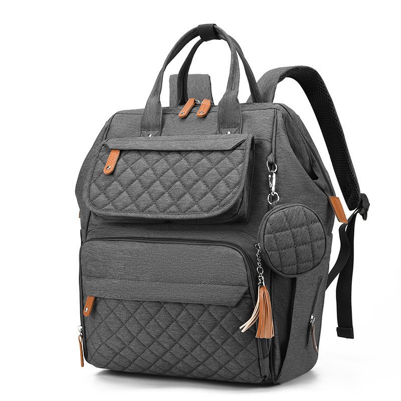 Multi-Functional Quilted Backpack LoungeYard — product view 4