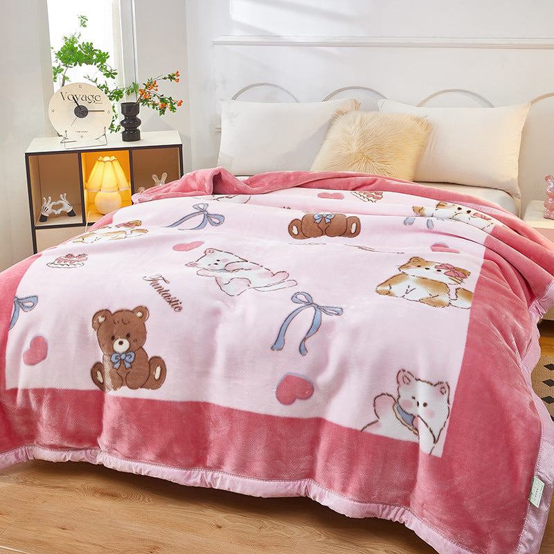 Soft Plush Blanket LoungeYard — product view 6