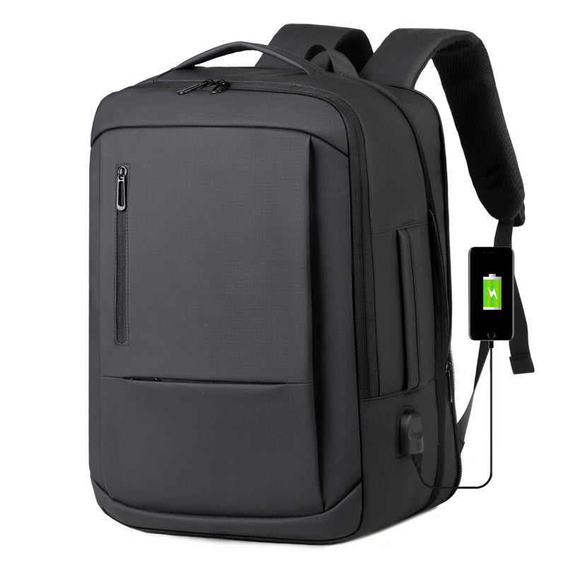 Minimalist Laptop Backpack with Smart Organizer LoungeYard — product view 3