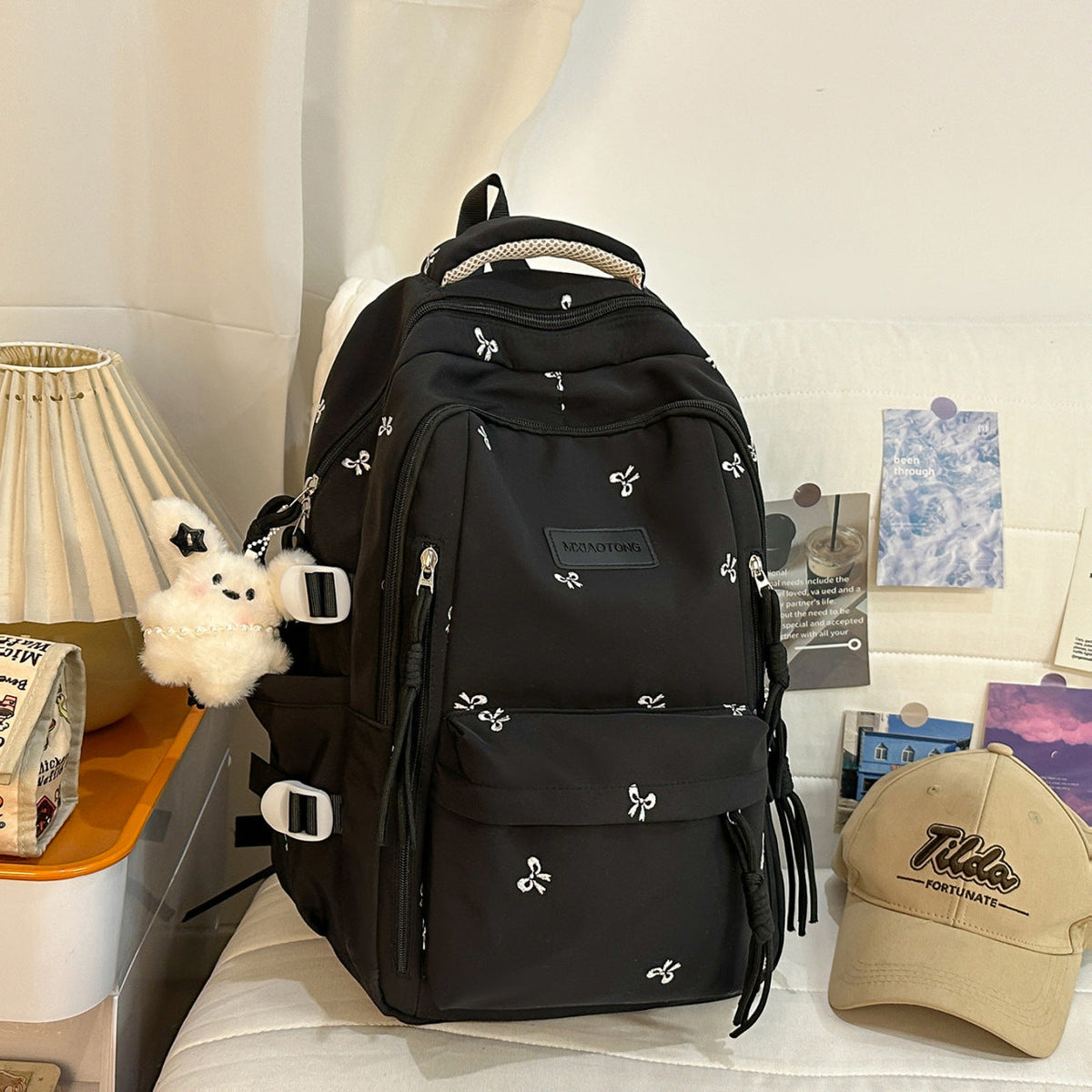 Stylish Embroidered Backpack — product view 2