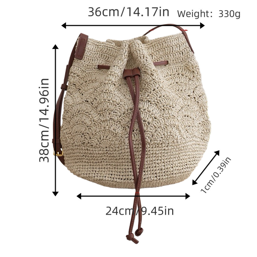 Crocodile pattern shoulder bag LoungeYard — product view 2