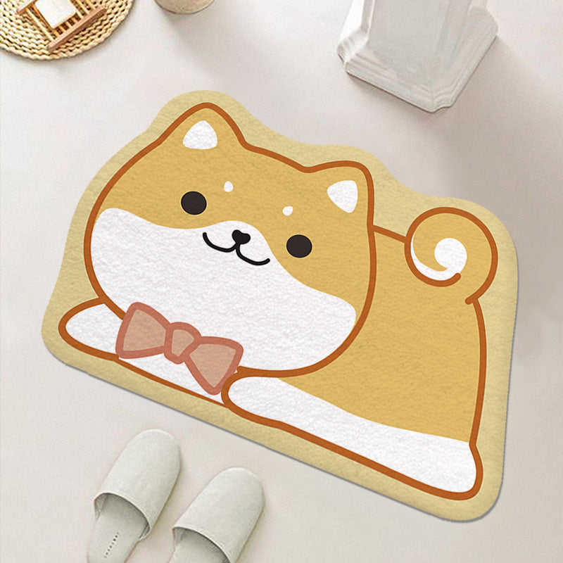 Cute Cartoon Food-Themed Bath Mat — product view 7