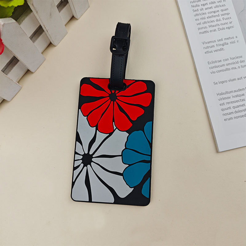 Unisex Vibrant Travel Luggage Identifier LoungeYard — product view 2