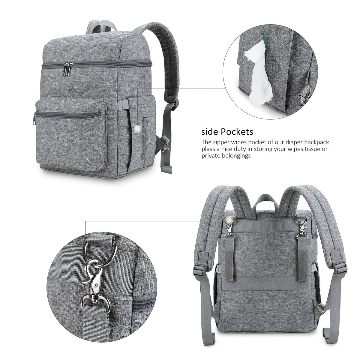 Multifunctional Backpack LoungeYard — product view 4