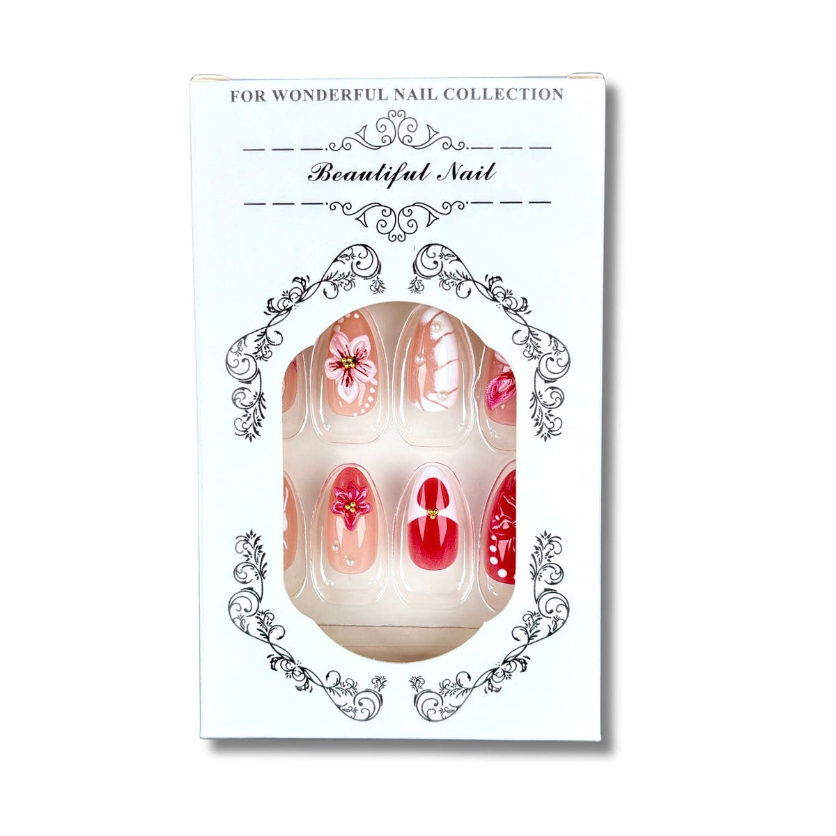 Decorative Artistic Press-On Nail Set — product view 5