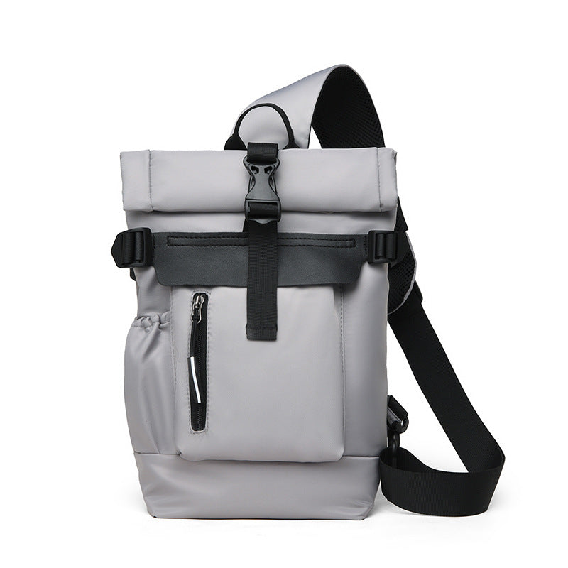 Modern Multi-Functional Roll-Top Backpack LoungeYard — product view 3