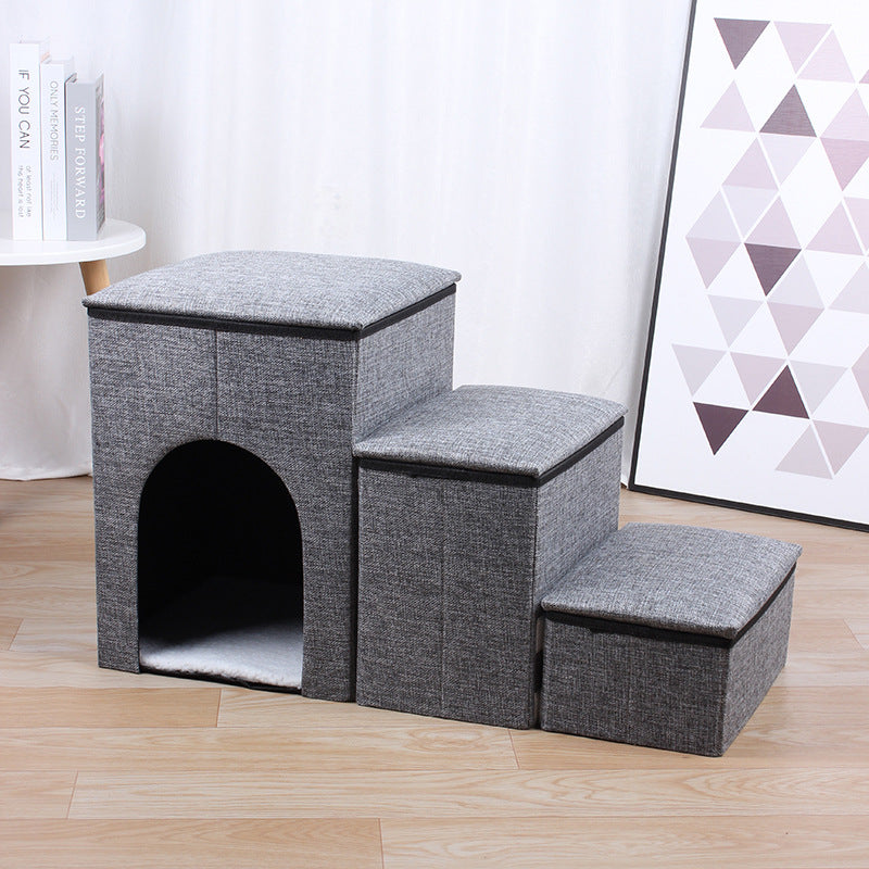 Multi-Level Pet Step Stool Bowlift — product view 5