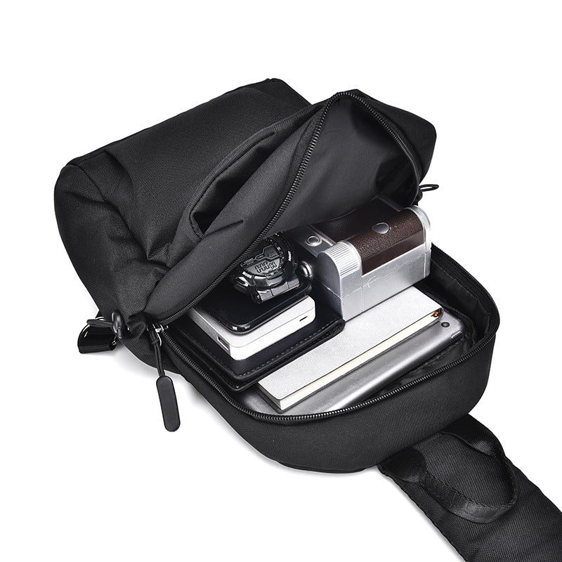 Sling backpack with multiple compartments and ergonomic design LoungeYard — product view 4