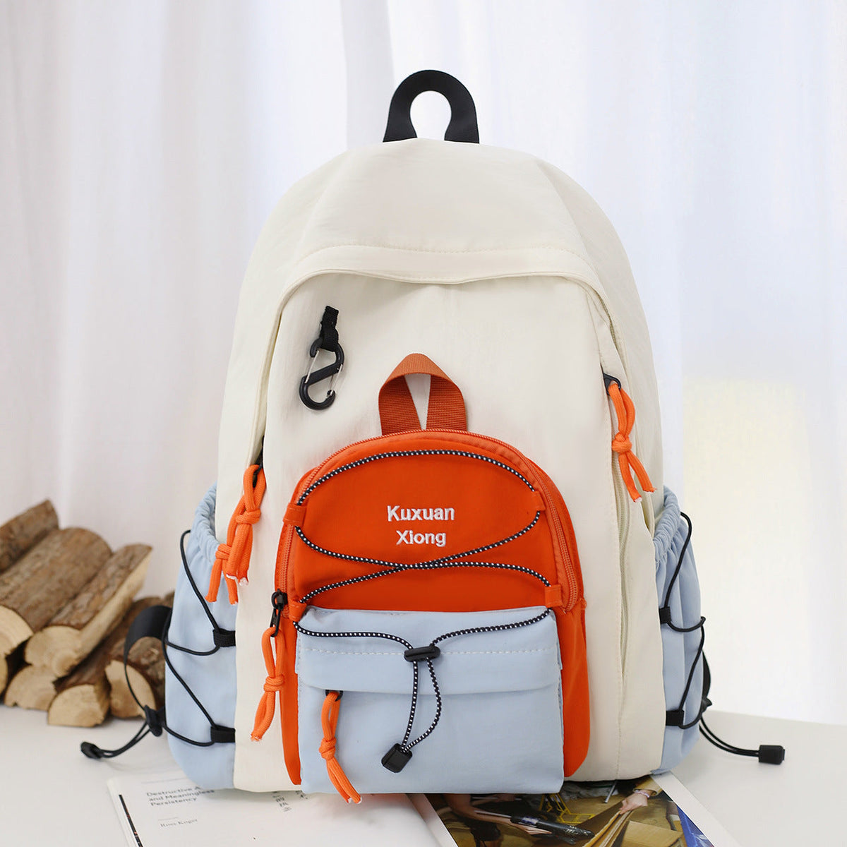 Lightweight Multi-Compartment Outdoor Backpack LoungeYard — product view 6