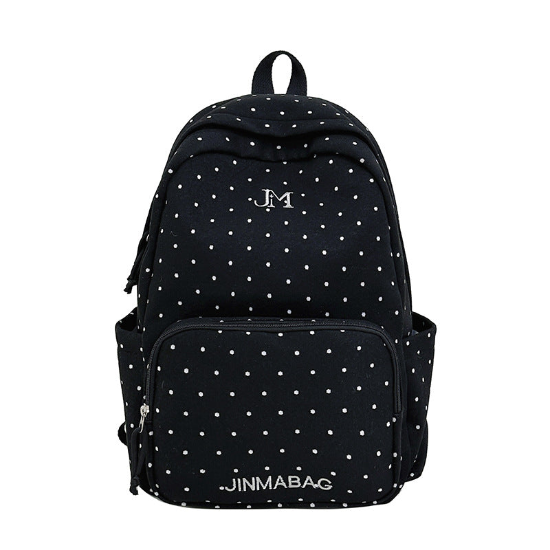 Multi-Compartment Plaid Backpack — product view 3