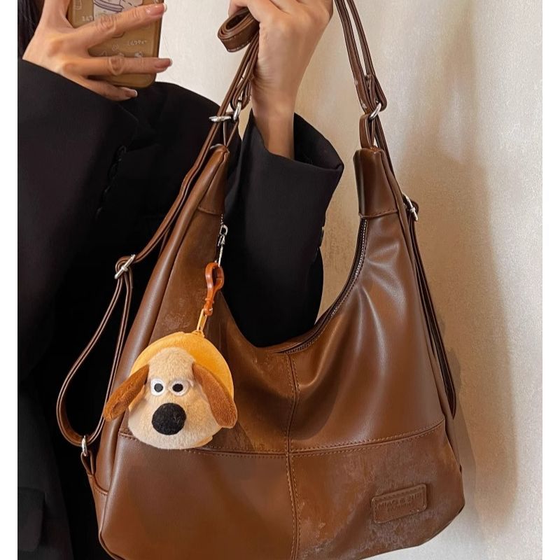 Casual Leather Hobo Bag LoungeYard — product view 5