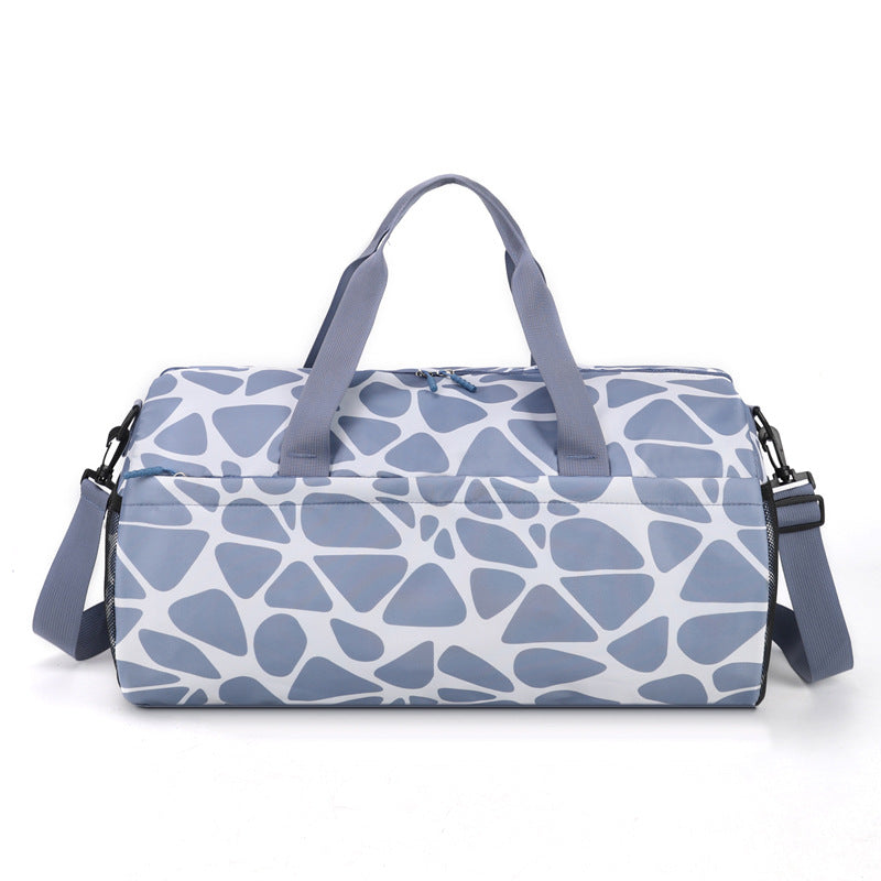 Stylish Patterned Gym Duffel Bag LoungeYard — product view 1