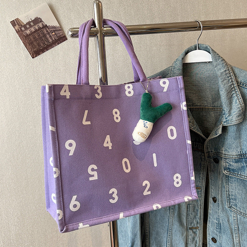 Casual Canvas Shopper Bag — product view 4