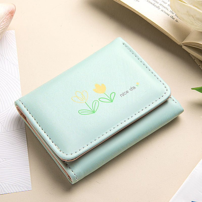 Decorative Floral Print Wallet LoungeYard — product view 6