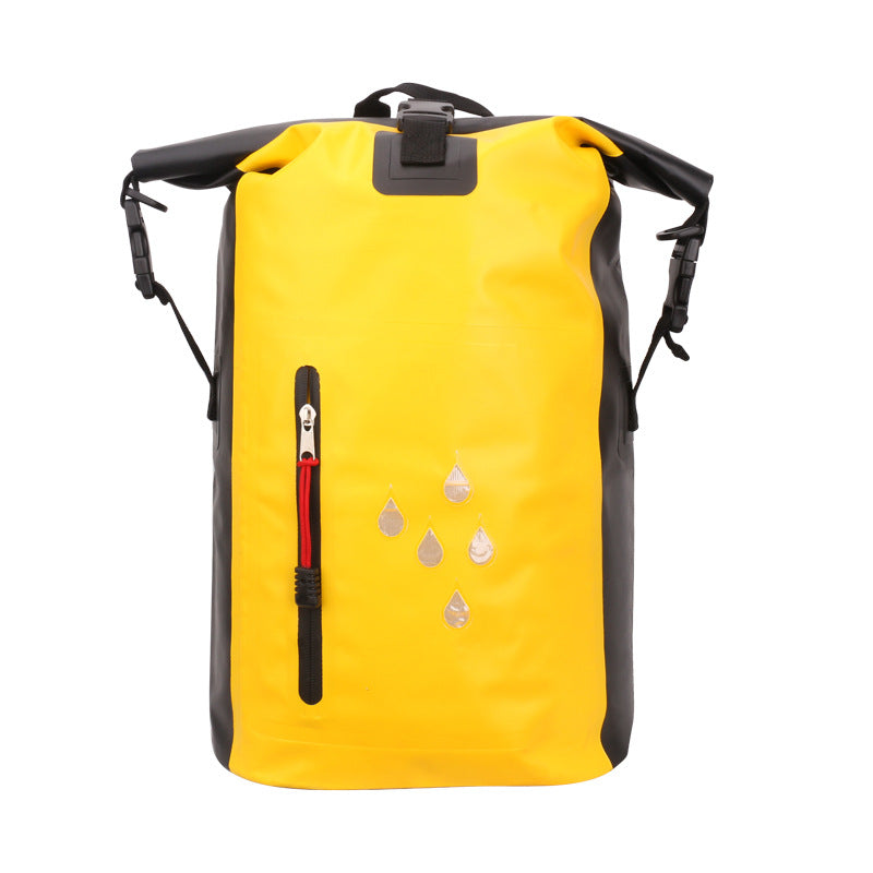 Unisex Waterproof Backpack Bag with Practical Compartments LoungeYard — product view 4