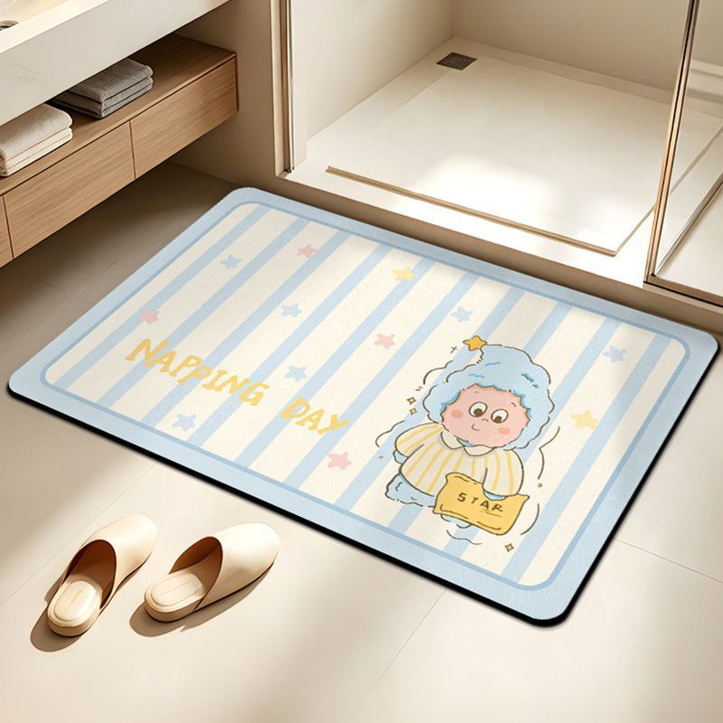Cute Elephant-Themed Bath Mat — product view 6