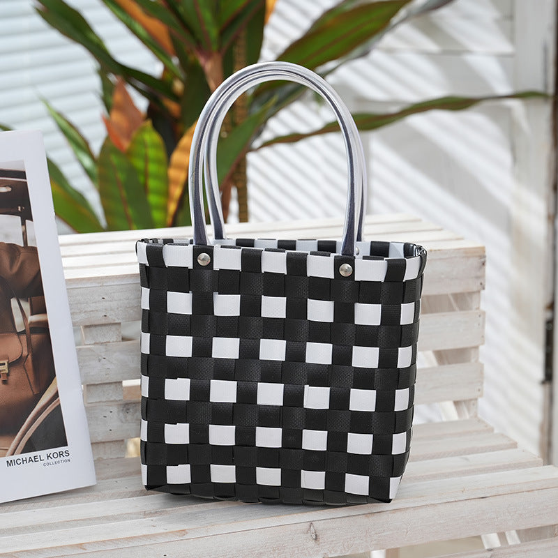 Woven Basket Bag LoungeYard — product view 3