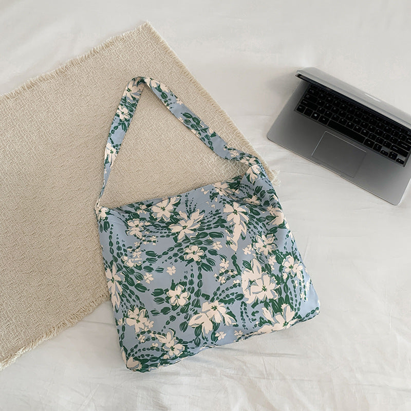 WoFloral Print Hobo Handbag LoungeYard — product view 1