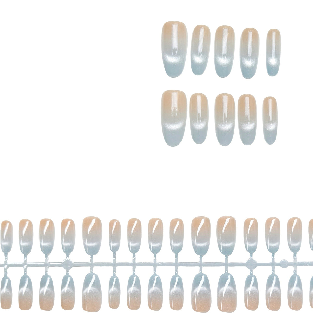 Ombre Gradient Press-On Nail Set — product view 4