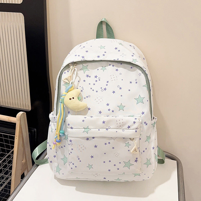 Star Patterned Backpack — product view 2