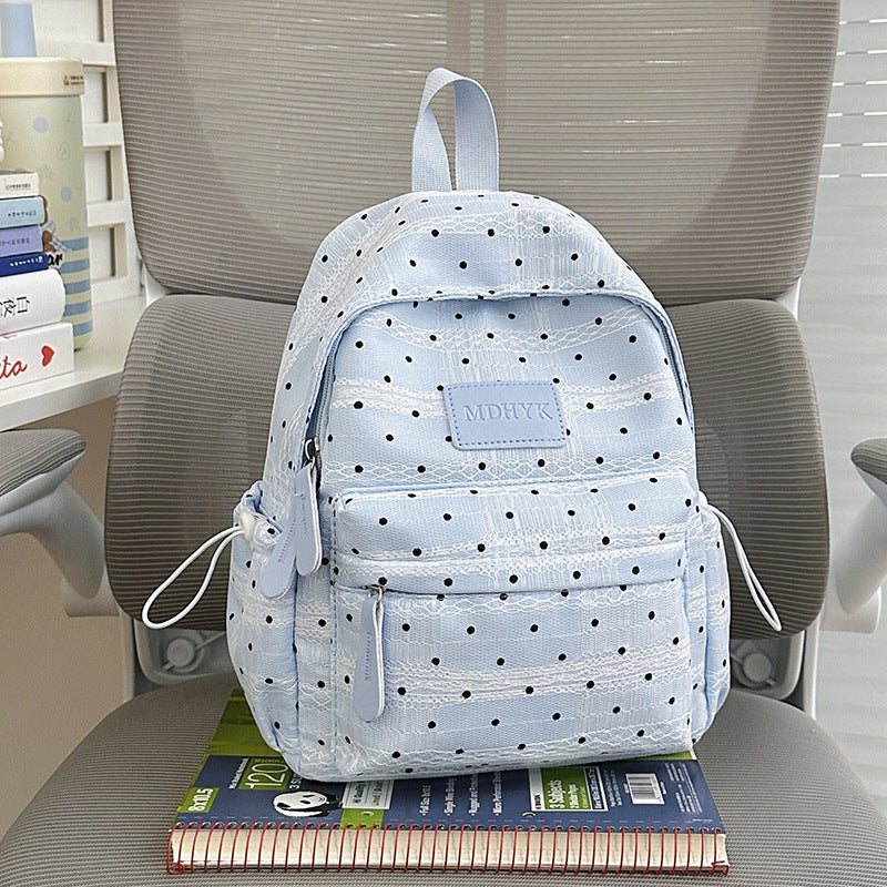 Compact Polka Dot Backpack LoungeYard — product view 6