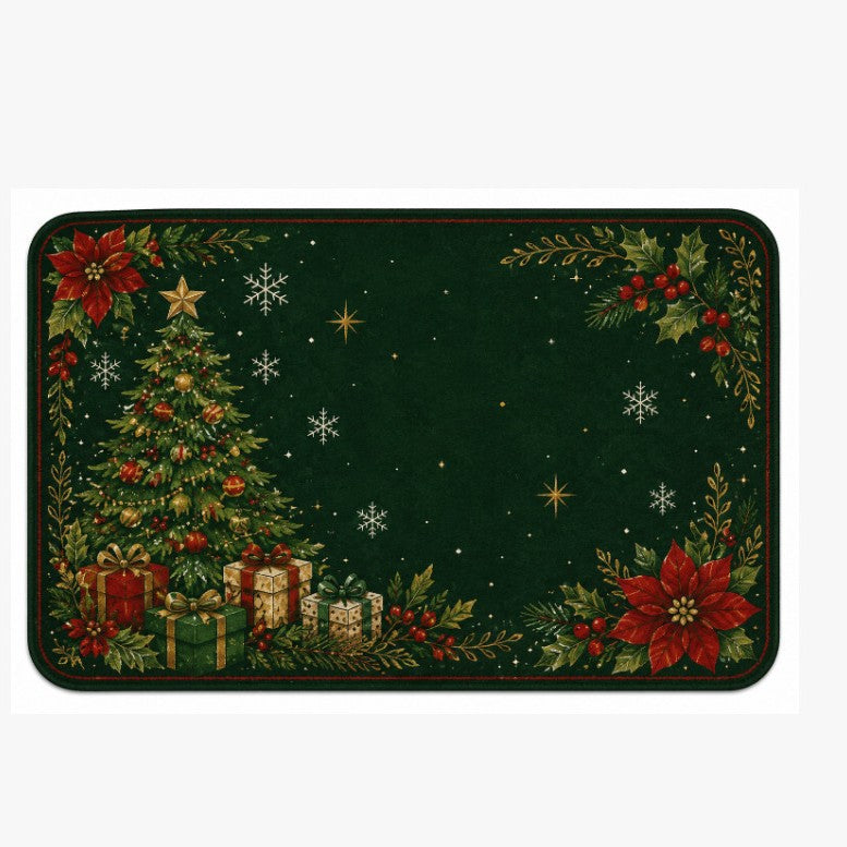 Festive Santa-Themed Bath Mat — product view 7