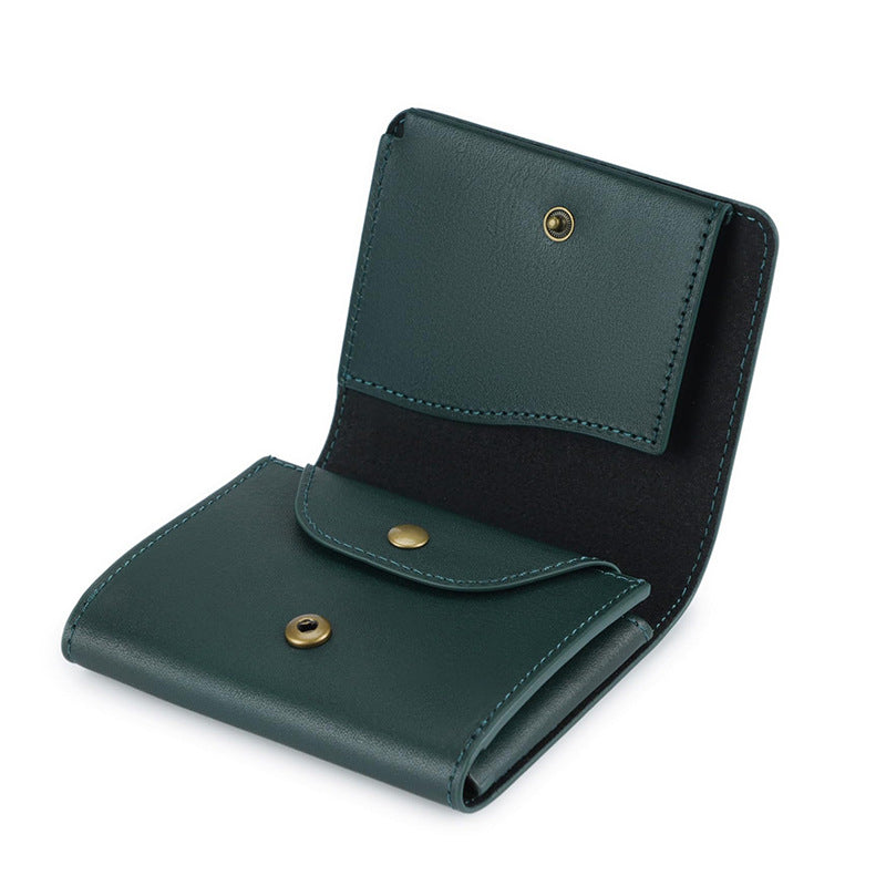 Compact Leather Coin Holder LoungeYard — product view 1