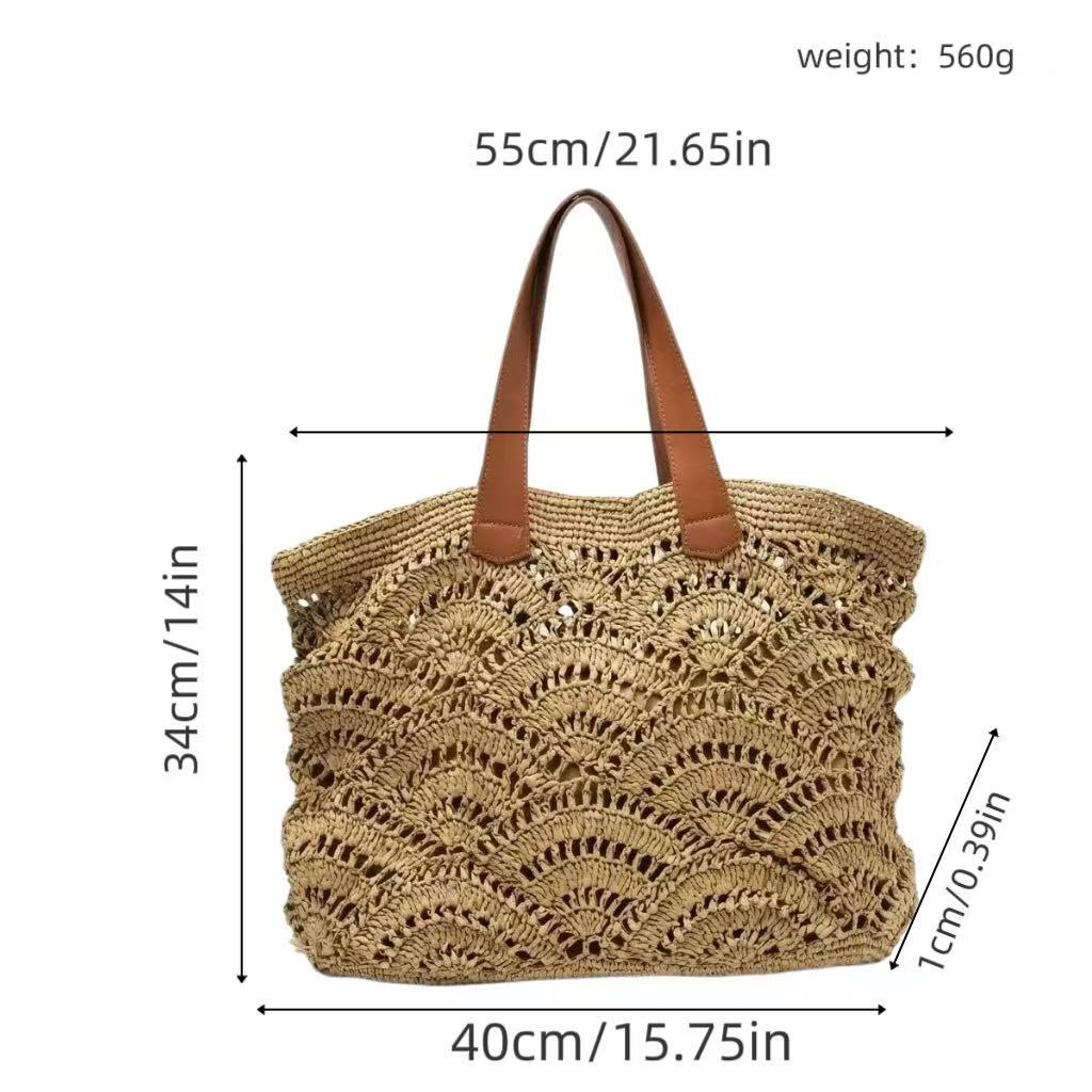 Handmade net basket bag LoungeYard — product view 7