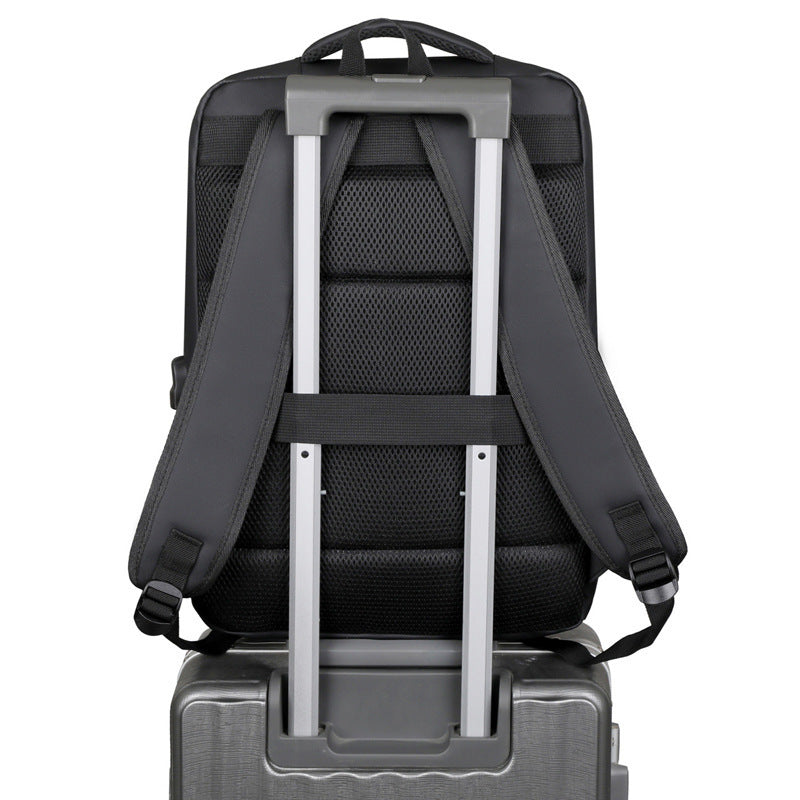 Urban Backpack with Waterproof Properties and Intelligent Compartment System LoungeYard — product view 4
